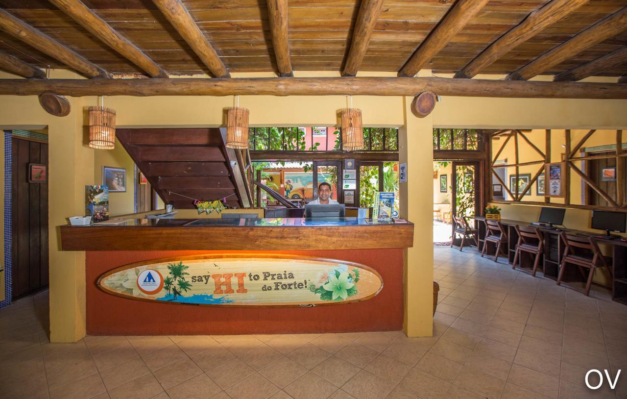 Praia Do Forte Hostel Kültér fotó